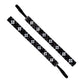 Diamond Dash | Black, White | 5/8 Inch Sweaty Bands Non Slip Headband