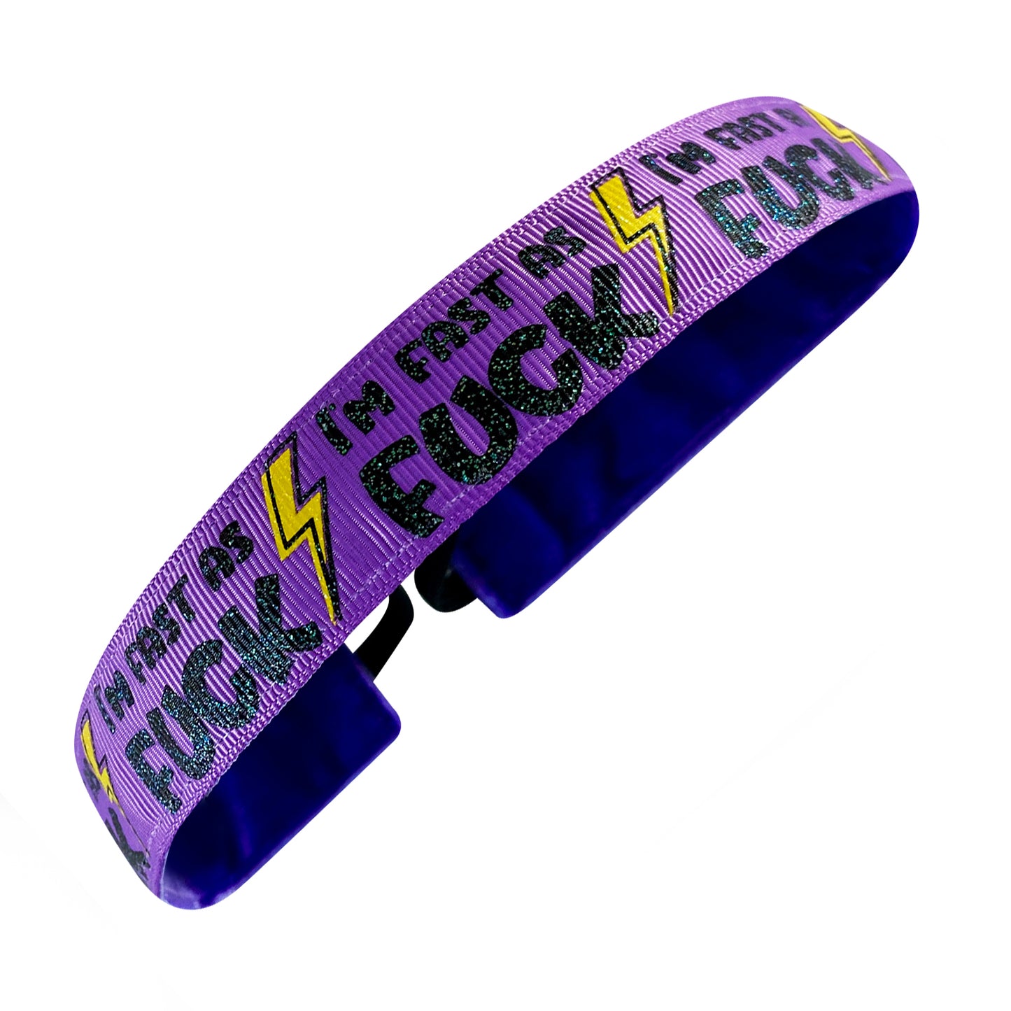 Fast As Fuck | 1 Inch Sweaty Bands Non Slip Headband