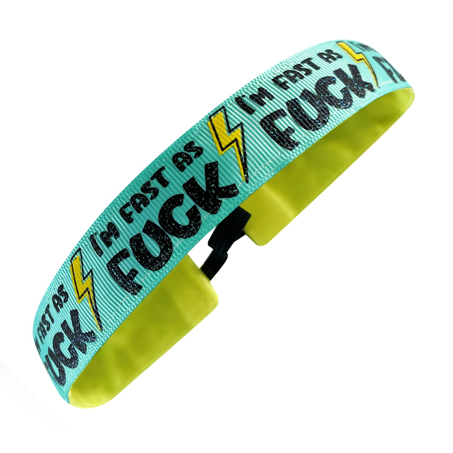 Fast As Fuck | 1 Inch Sweaty Bands Non Slip Headband
