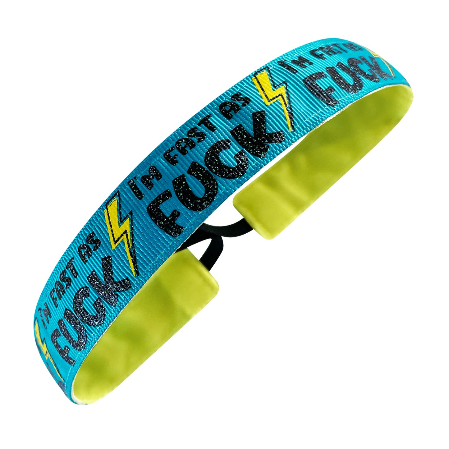 Fast As Fuck | 1 Inch Sweaty Bands Non Slip Headband