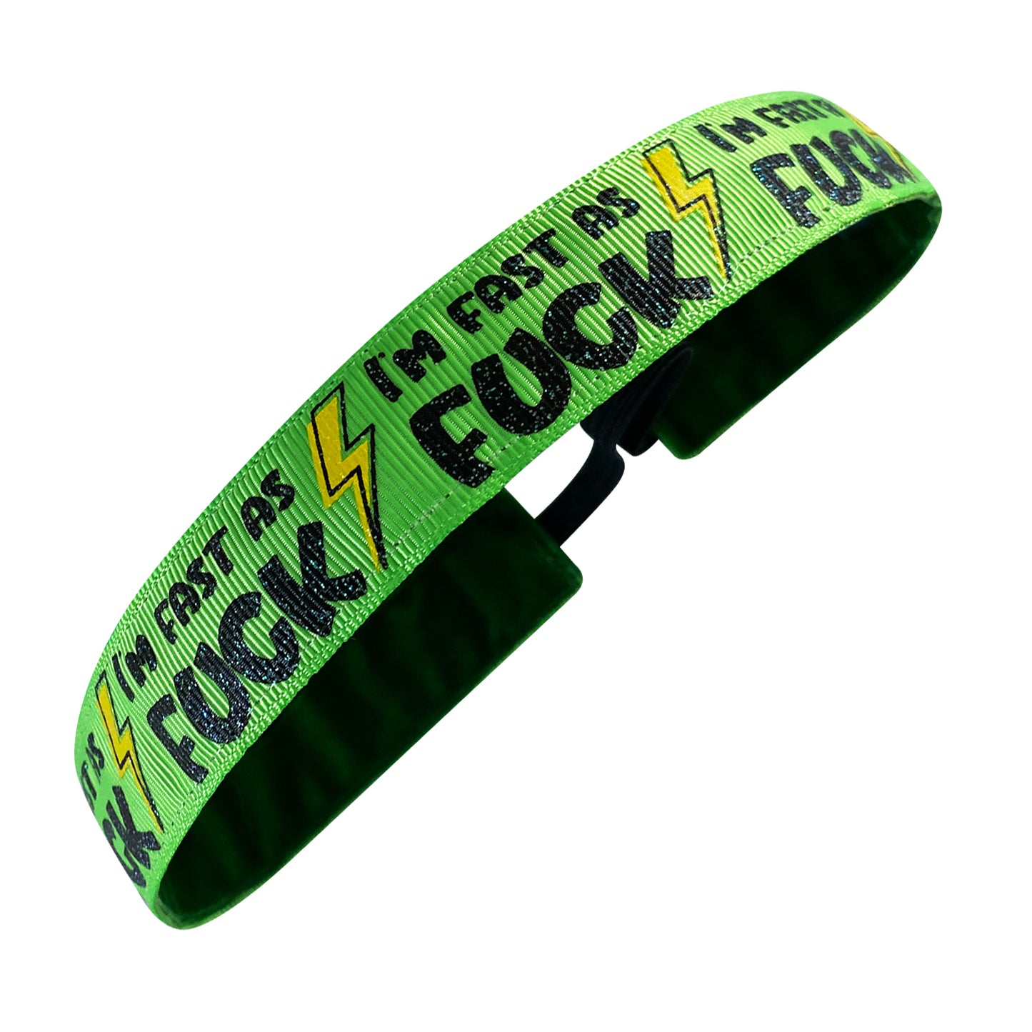 Fast As Fuck | 1 Inch Sweaty Bands Non Slip Headband