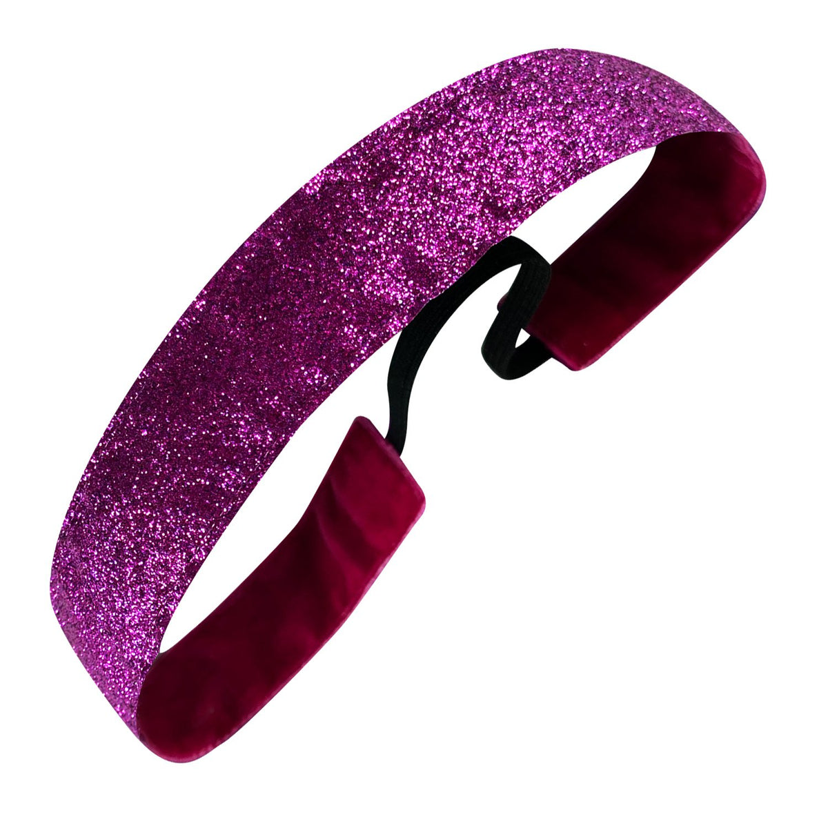 FREE Metallic Shimmer Bright Pink Sweaty Bands Non Slip Headband
