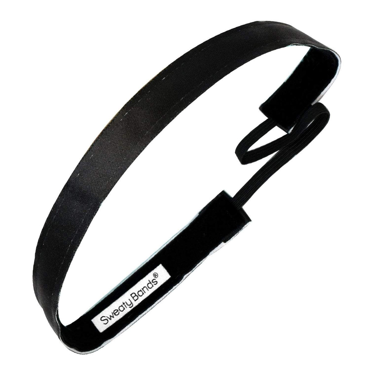 FREE - Wicked Solid | Black | 5/8 Inch with a purchase of $39.99 (after discounts!) Sweaty Bands Non Slip Headband