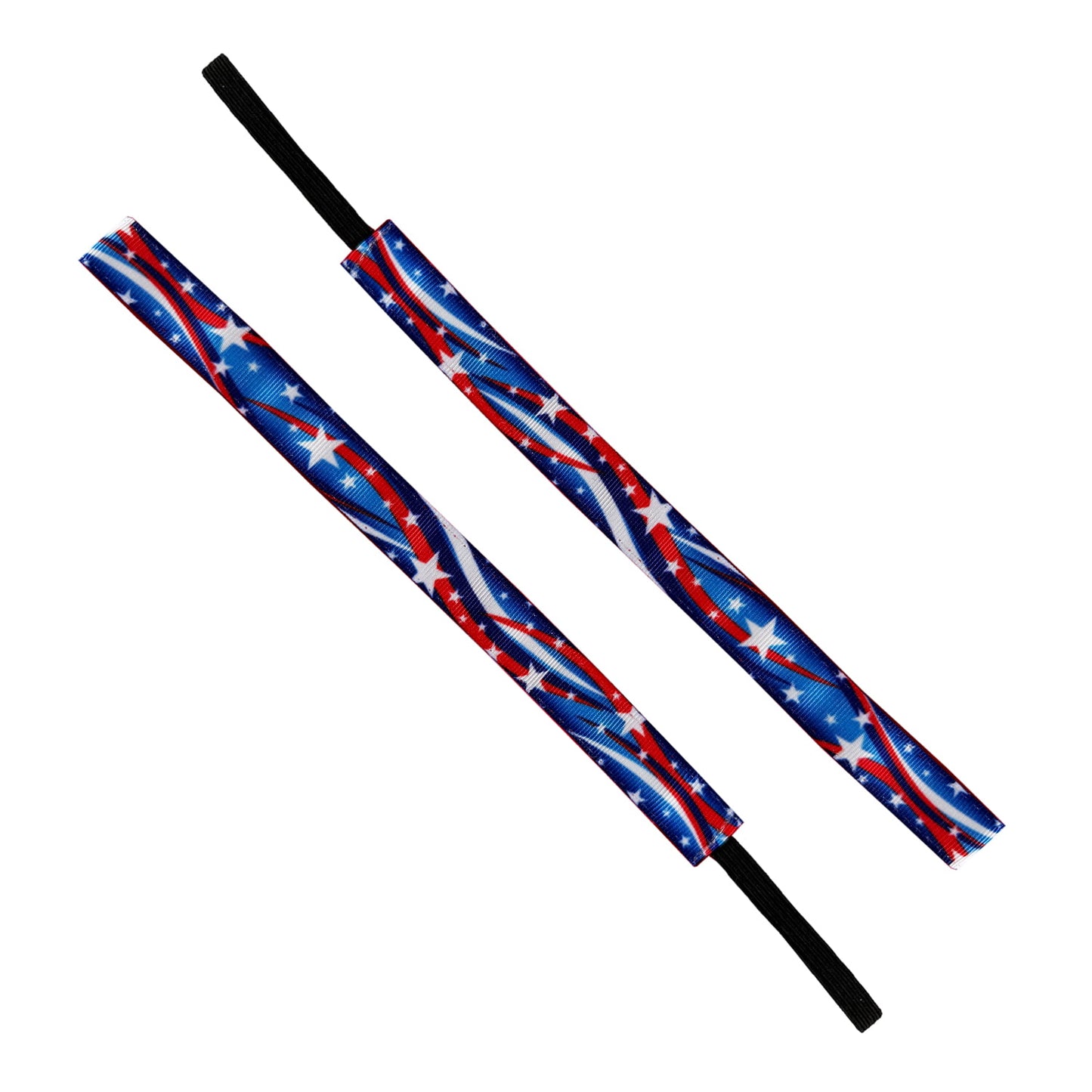 Freedom in Motion | Red, White, Blue | 5/8 Inch Sweaty Bands Non Slip Headband