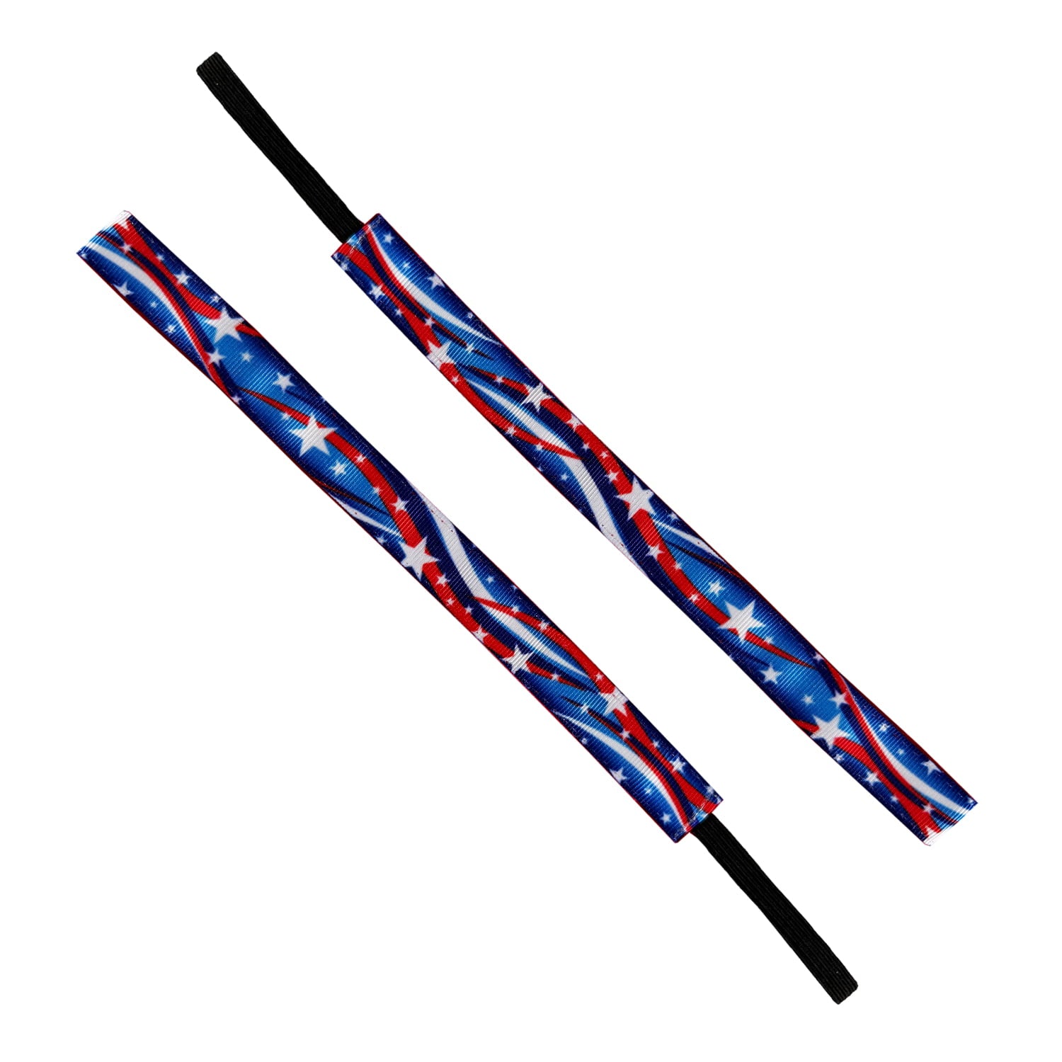 Freedom in Motion | Red, White, Blue | 5/8 Inch Sweaty Bands Non Slip Headband