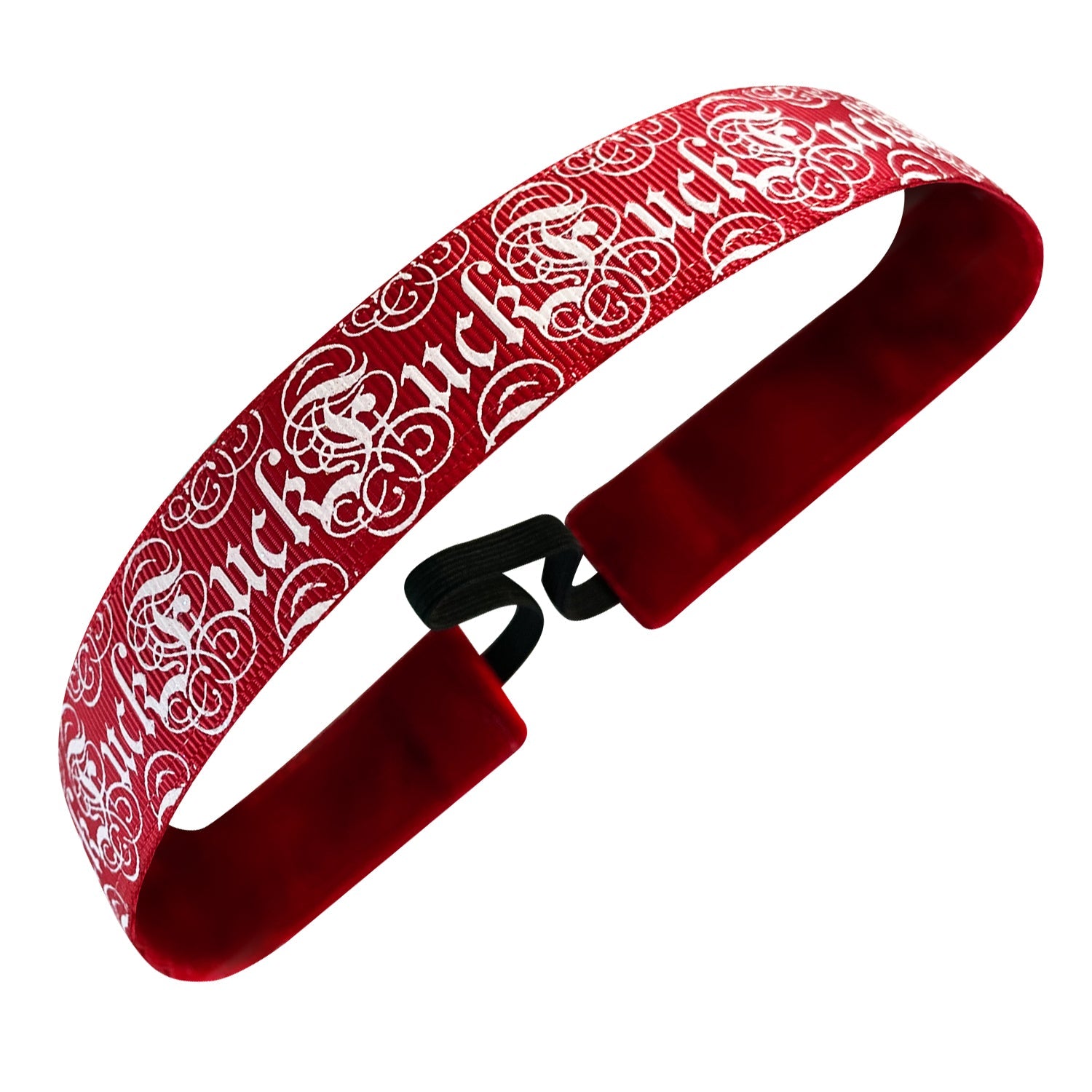 Fuck | 1 Inch Sweaty Bands Non Slip Headband