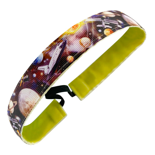Galaxy | Multi | 1 Inch Sweaty Bands Non Slip Headband