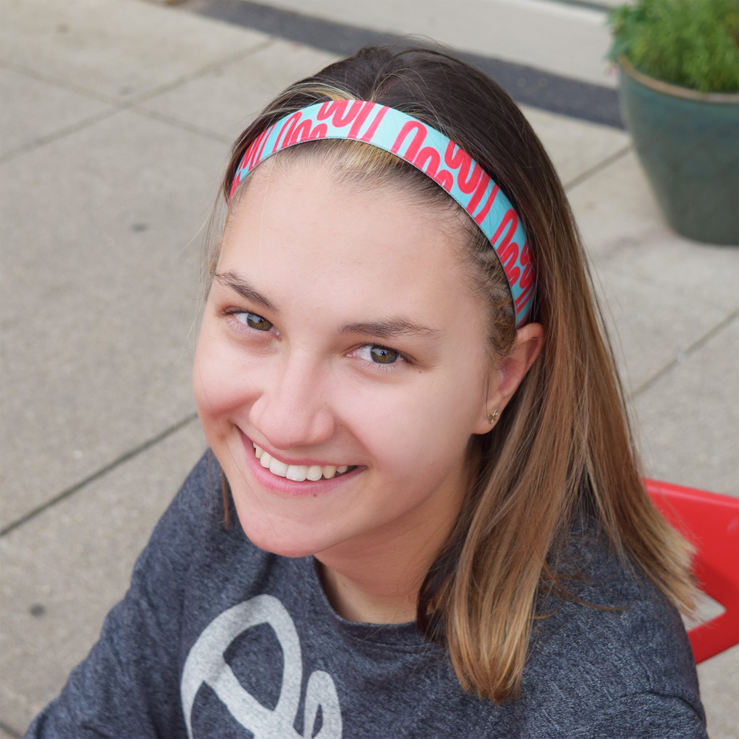 *Go with the Flow | 1 Inch Sweaty Bands Non Slip Headband