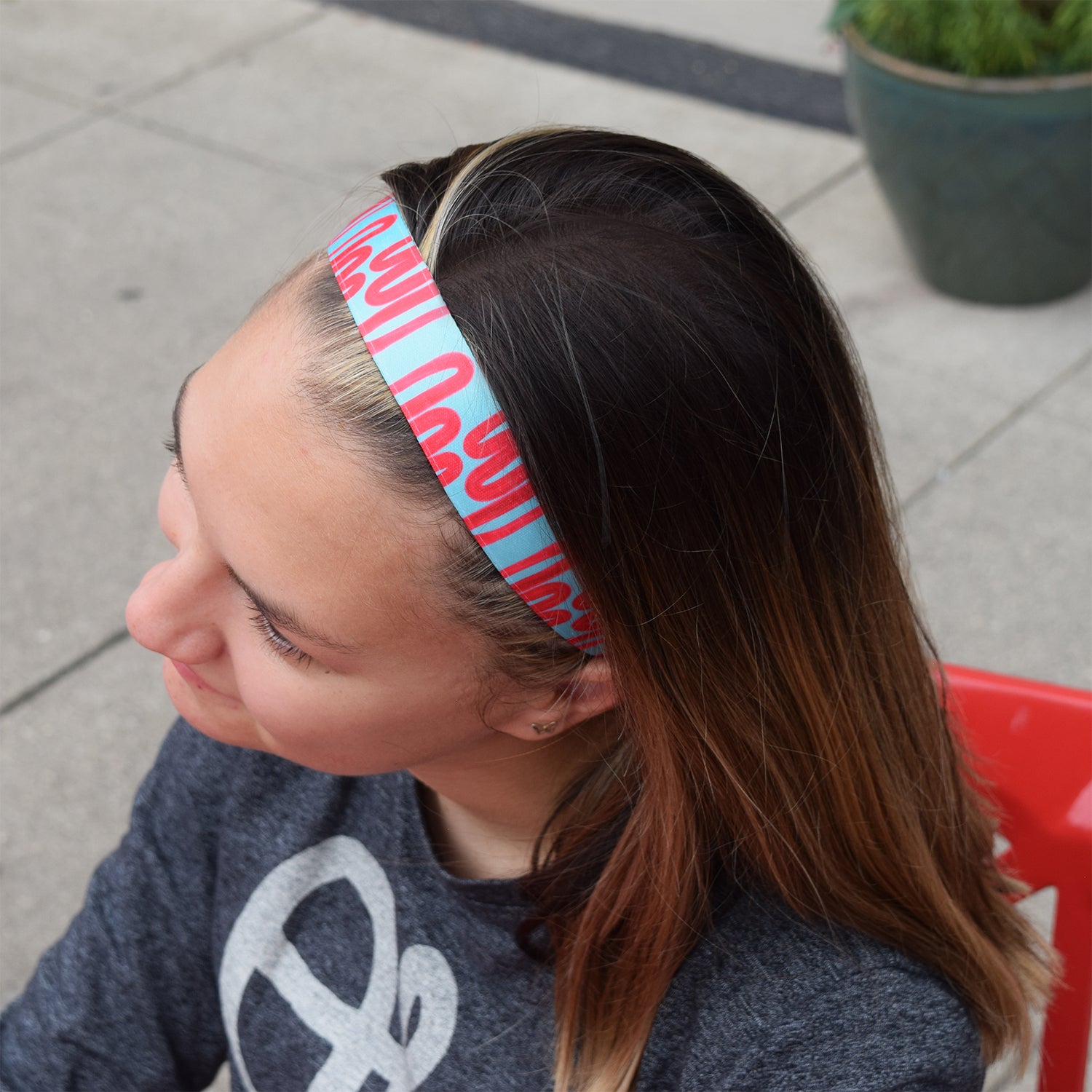 *Go with the Flow | 1 Inch Sweaty Bands Non Slip Headband