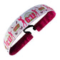 Golf Queen of the Green | Pink, White | 1 Inch Sweaty Bands Non Slip Headband