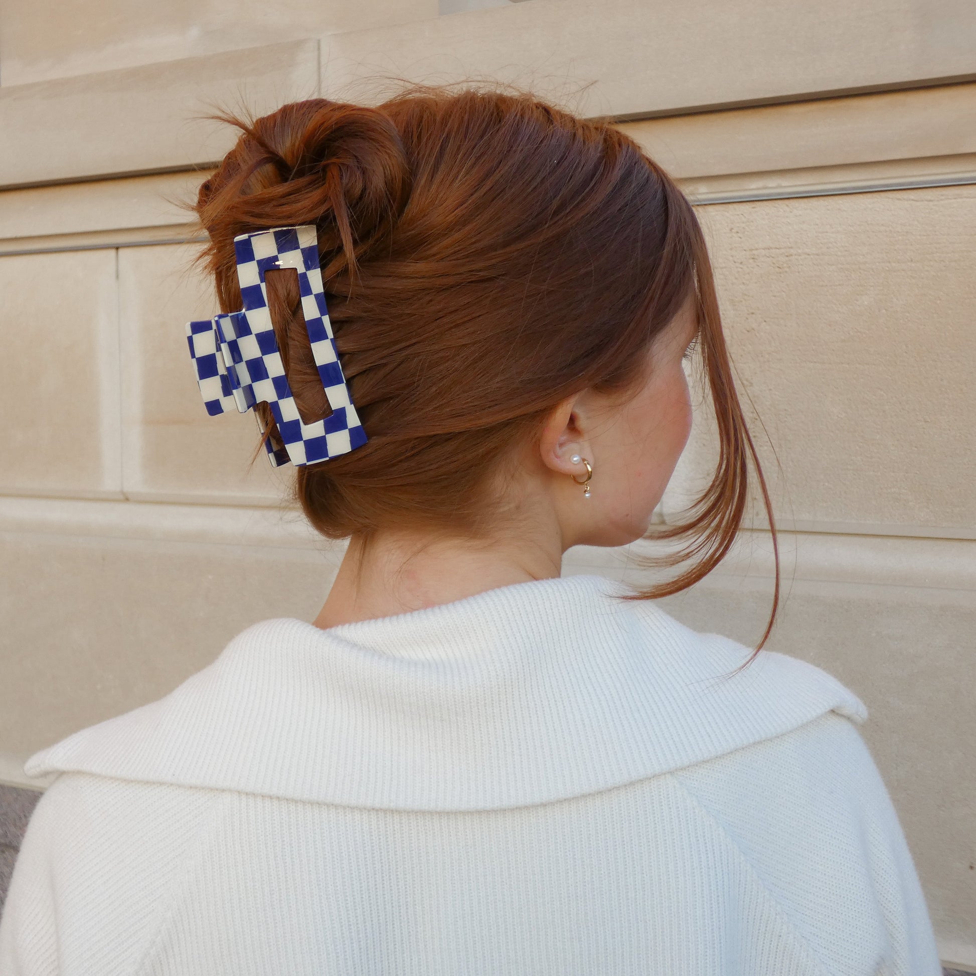 *Hair Claw | Checkered Sweaty Bands Non Slip Headband