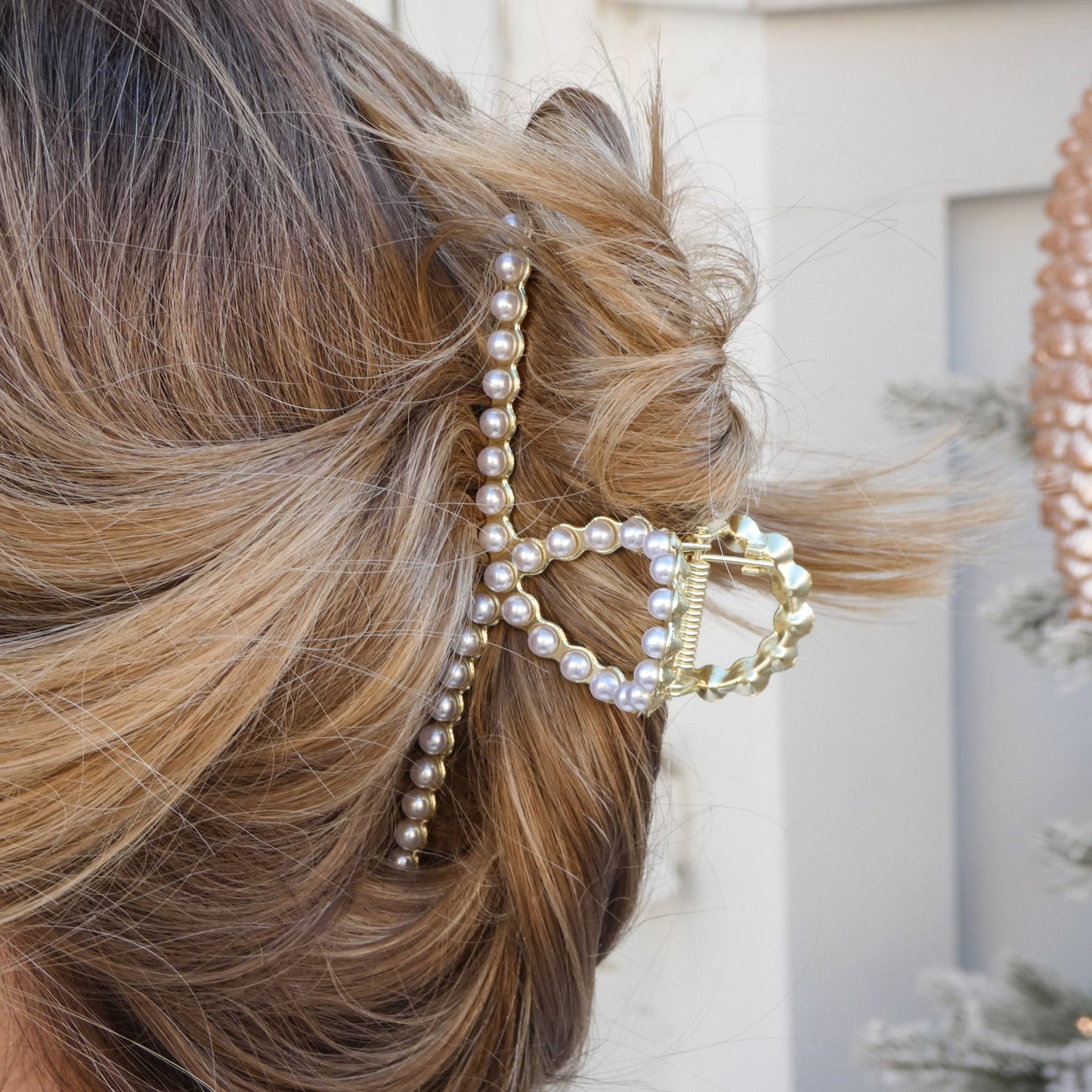 *Hair Claw | Pearls Sweaty Bands Non Slip Headband