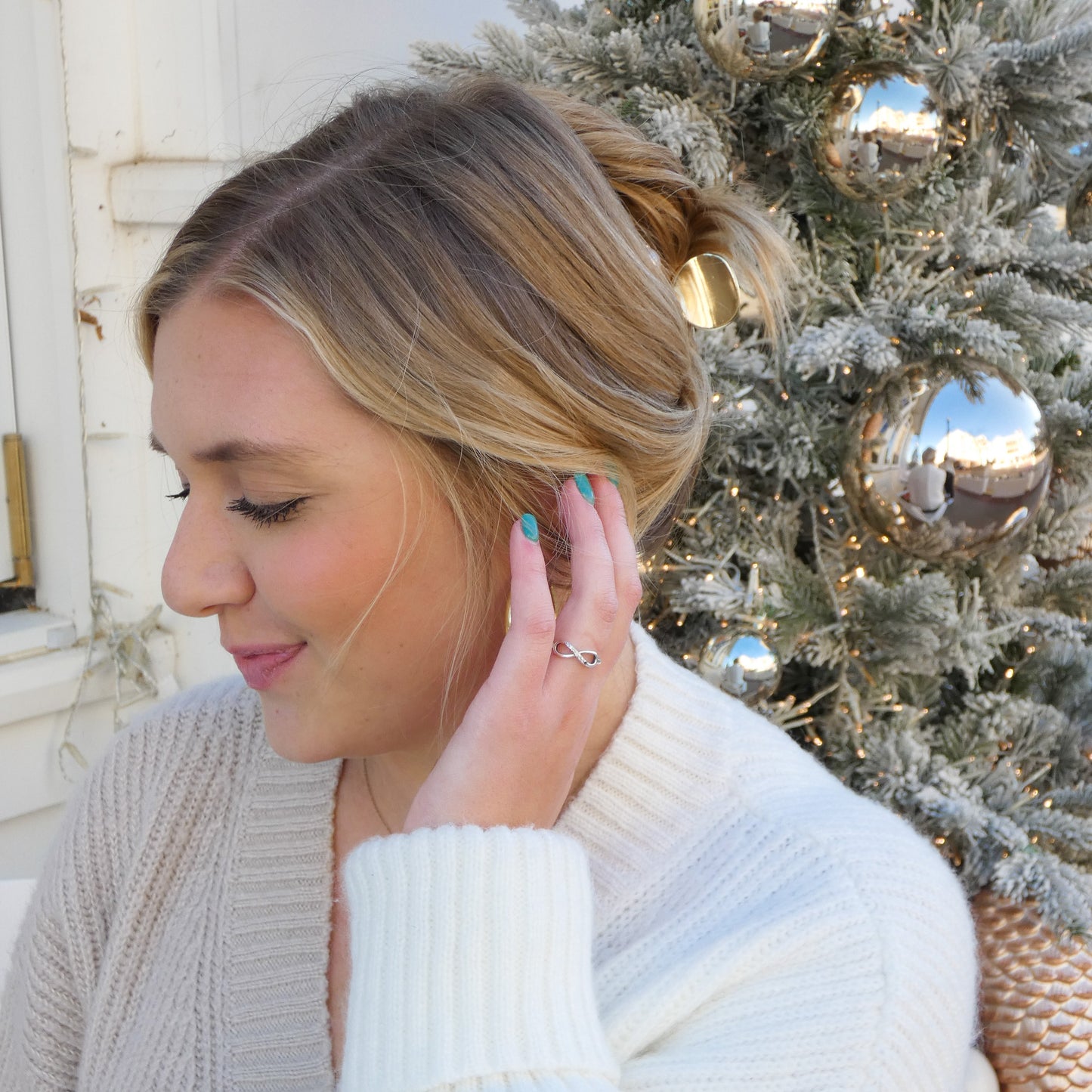 *Hair Claw | Pearls Sweaty Bands Non Slip Headband