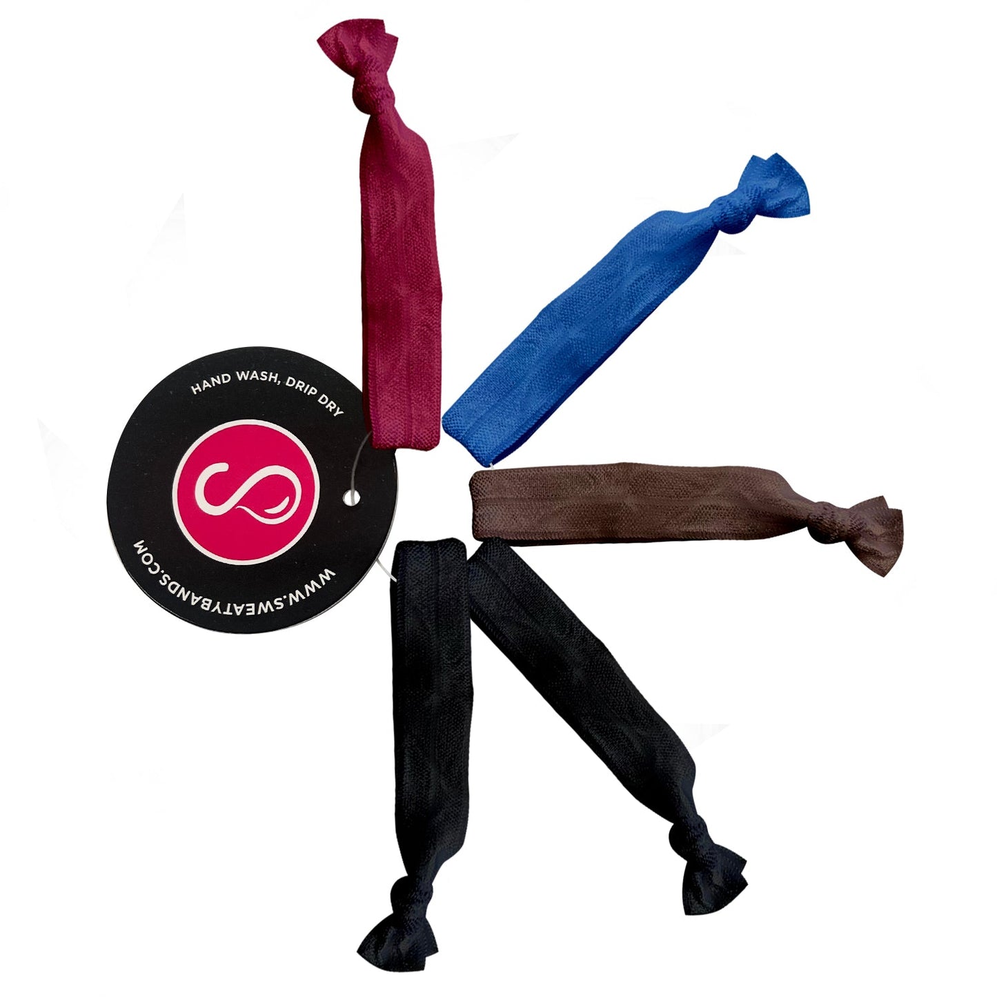 Hair Ties | Black, Navy Sweaty Bands Non Slip Headband