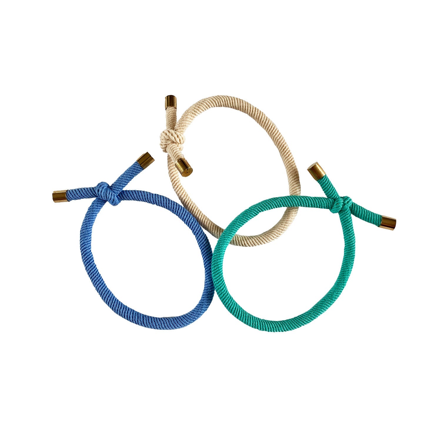 Hair Ties | Gold Knot Sweaty Bands Non Slip Headband