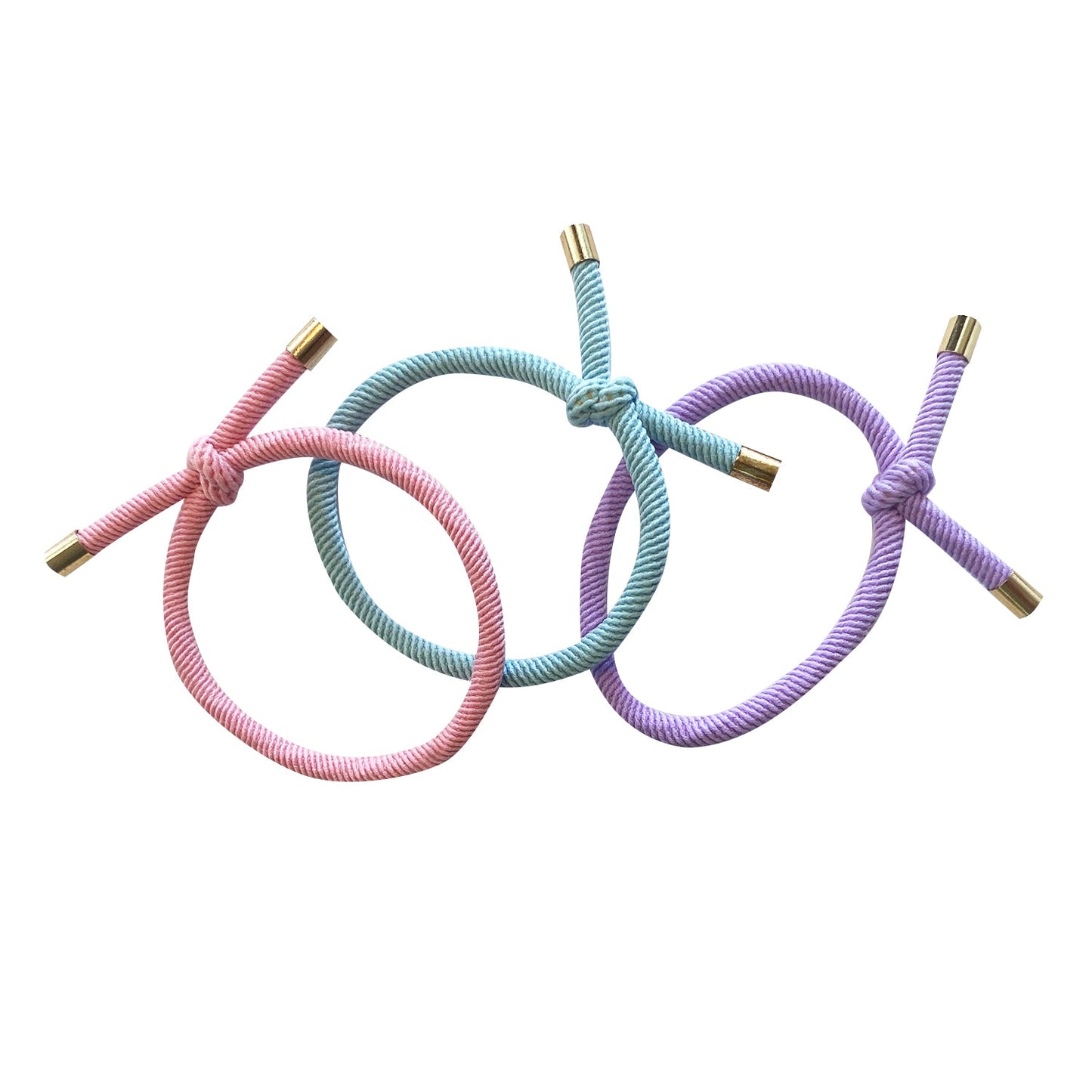 Hair Ties | Gold Knot Sweaty Bands Non Slip Headband