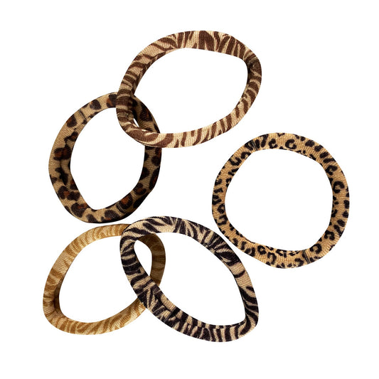 Hair Ties | Seamless Cotton | Jungle Sweaty Bands Non Slip Headband