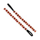 Halloween | Give Em Pumpkin to Talk About | White, Multi | 5/8 Inch Sweaty Bands Non Slip Headband