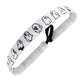 Halloween | Squad Ghouls | White, Black | 5/8 Inch Sweaty Bands Non Slip Headband