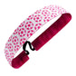 Having a Ball | White, Pink | 1 Inch Sweaty Bands Non Slip Headband