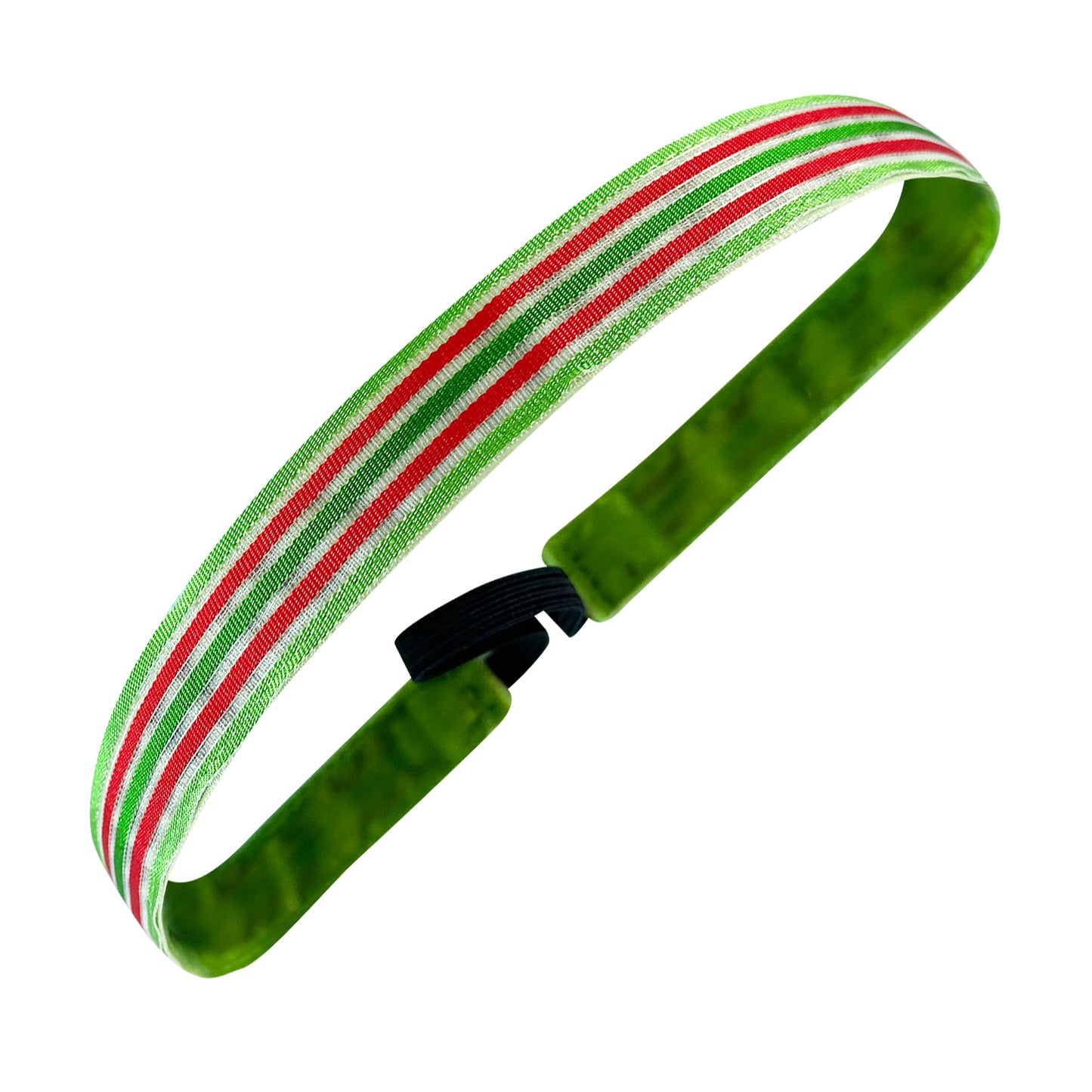 Holiday | Jingle Stripes | 5/8 Inch Sweaty Bands Non Slip Headband