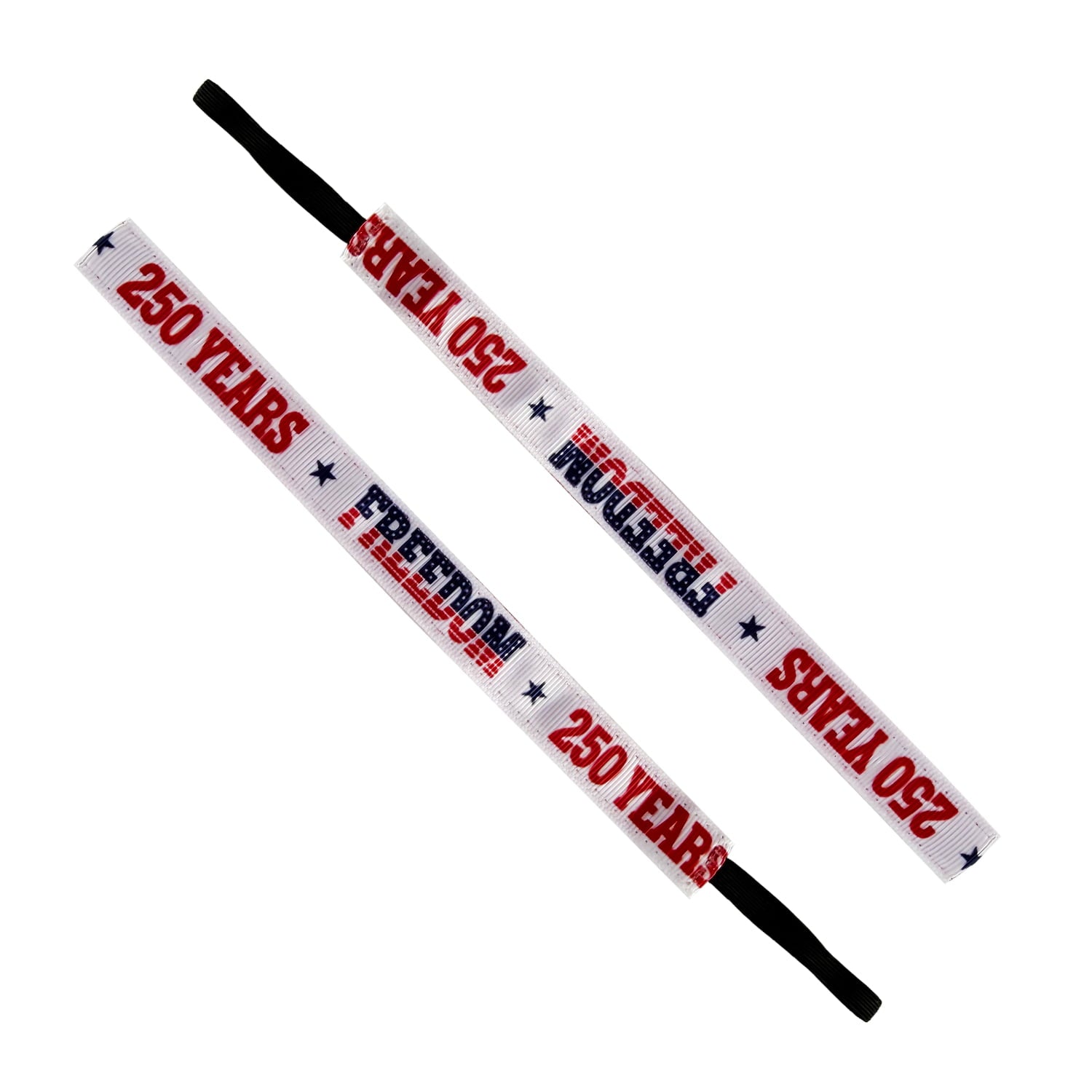 Let Freedom Ring | Red, White, Blue | 5/8 Inch Sweaty Bands Non Slip Headband