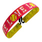 Love and Line Drives Softball | Pink, White, Yellow | 1 Inch Sweaty Bands Non Slip Headband