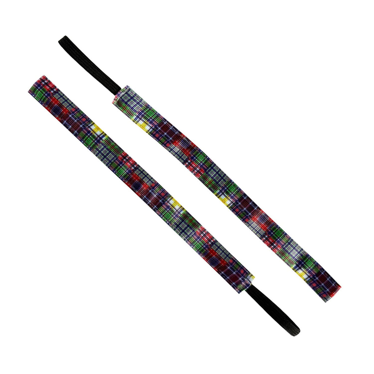 Madras About Plaid | Multi | 5/8 Inch Sweaty Bands Non Slip Headband