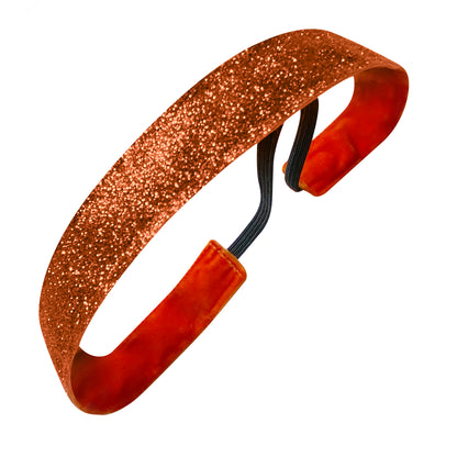 Metallic Shimmer | 1 Inch Sweaty Bands Non Slip Headband