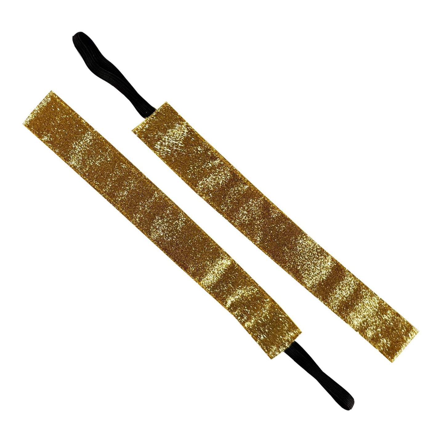 Metallic Shimmer | 1 Inch Sweaty Bands Non Slip Headband