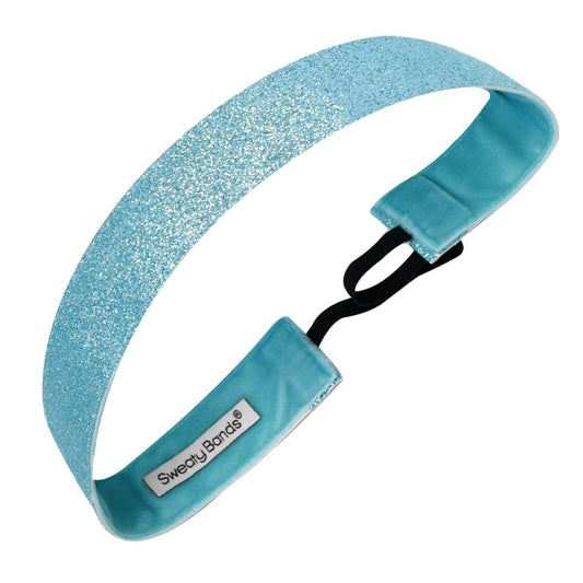 *Metallic Shimmer | 1 Inch Sweaty Bands Non Slip Headband