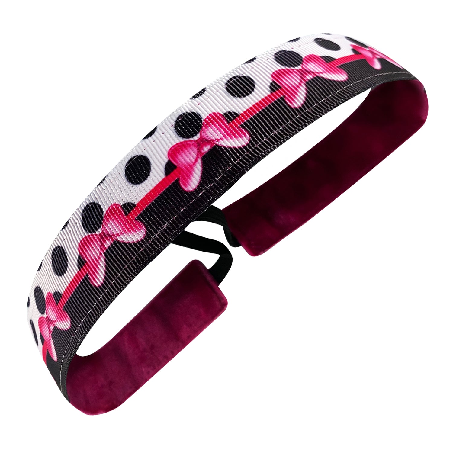 Mini But Mighty | White, Black, Pink | 1 Inch Sweaty Bands Non Slip Headband