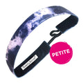 Petite | Bleach Dye | Navy | 1 Inch Sweaty Bands Non Slip Headband