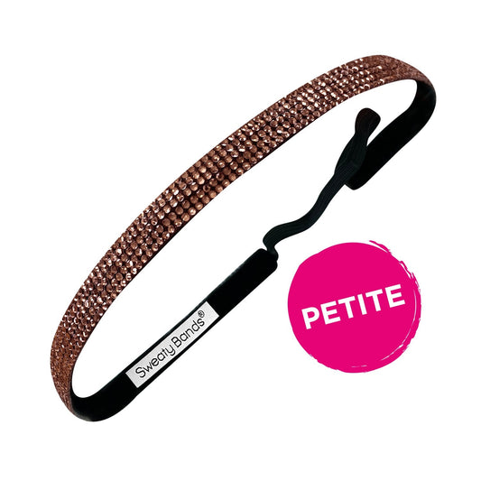 *Petite | Bling | Glitterati | 3/8 Inch Sweaty Bands Non Slip Headband