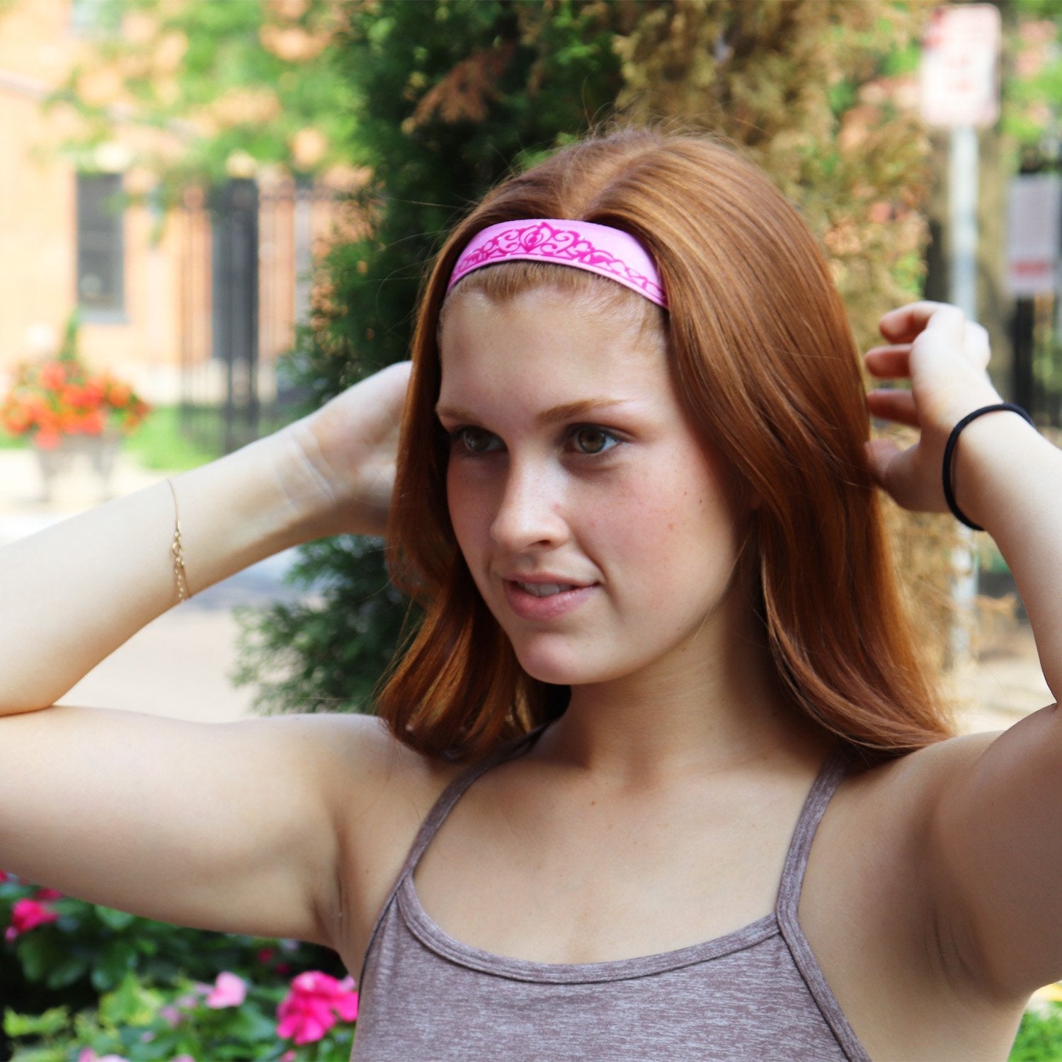 *Petite | Crown Me | 1 Inch (Copy) Sweaty Bands Non Slip Headband