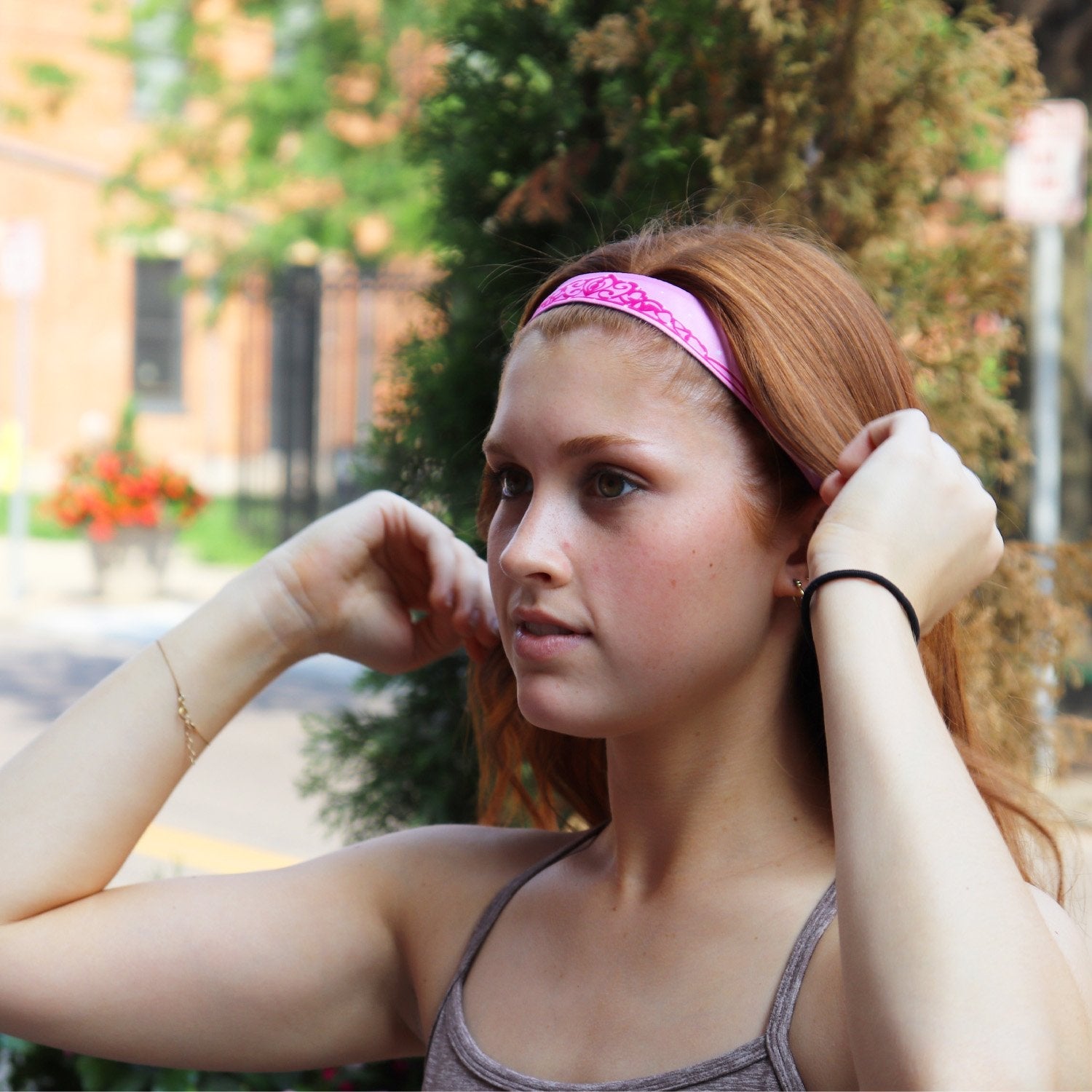 *Petite | Crown Me | 1 Inch (Copy) Sweaty Bands Non Slip Headband