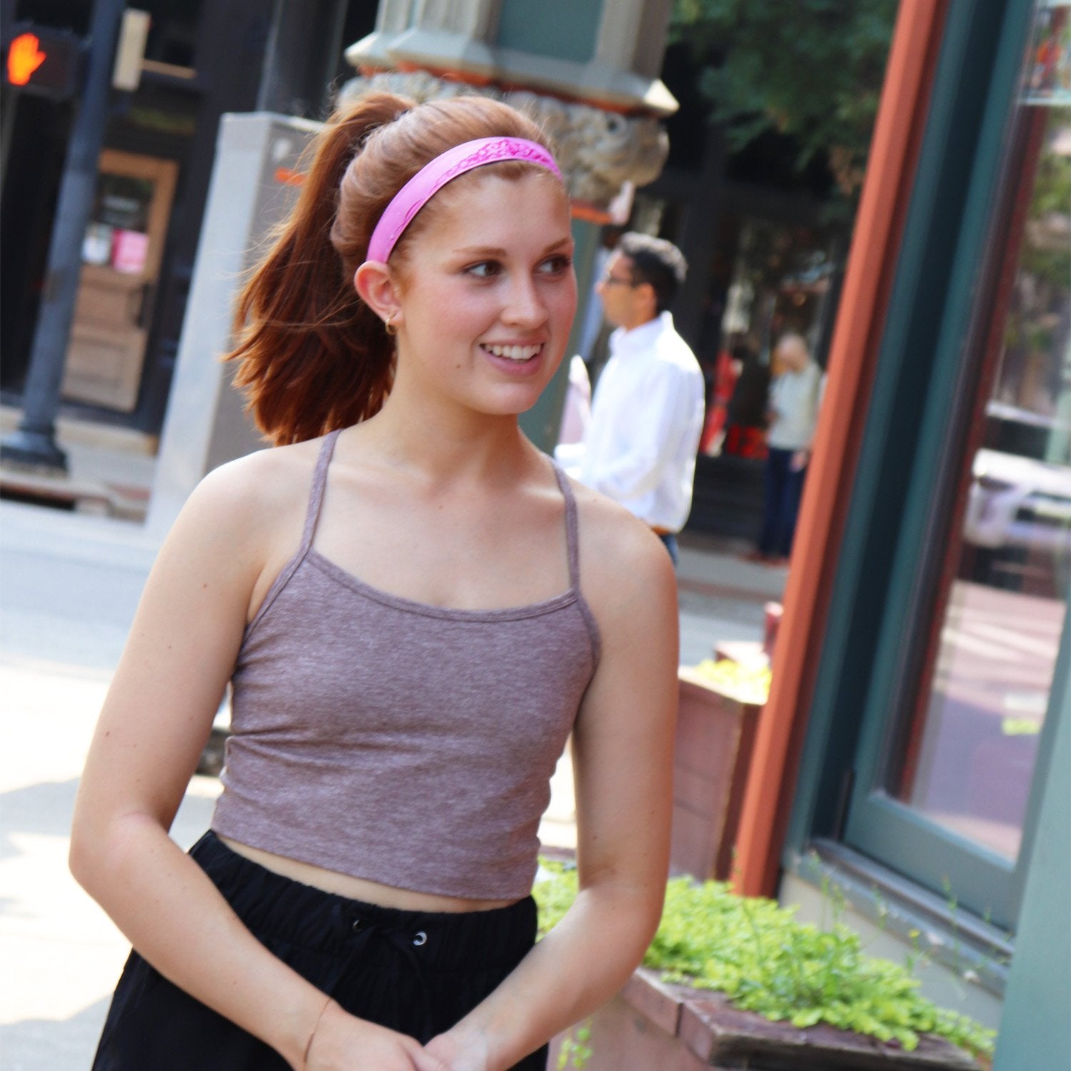 *Petite | Crown Me | 1 Inch (Copy) Sweaty Bands Non Slip Headband