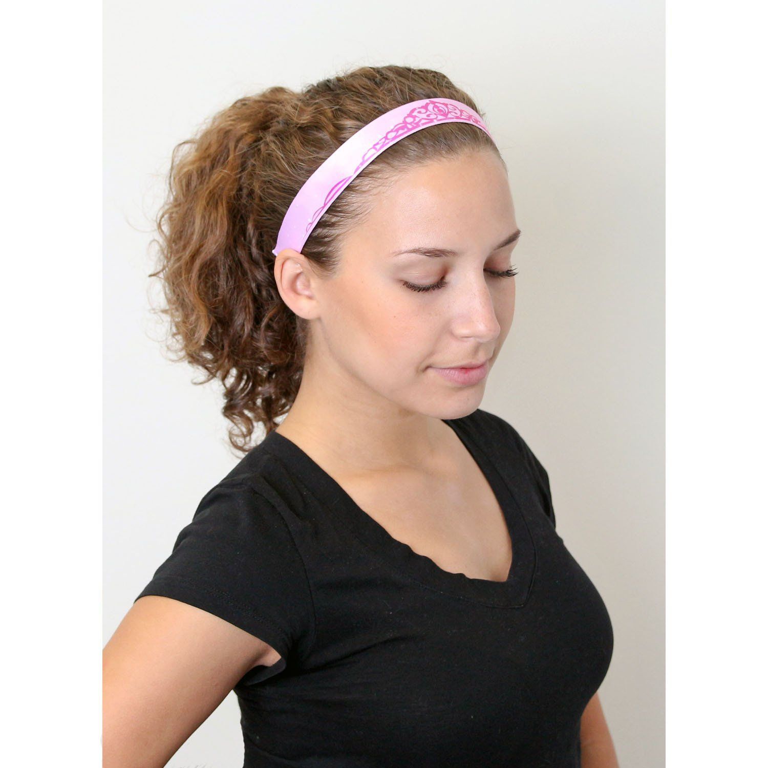 *Petite | Crown Me | 1 Inch (Copy) Sweaty Bands Non Slip Headband
