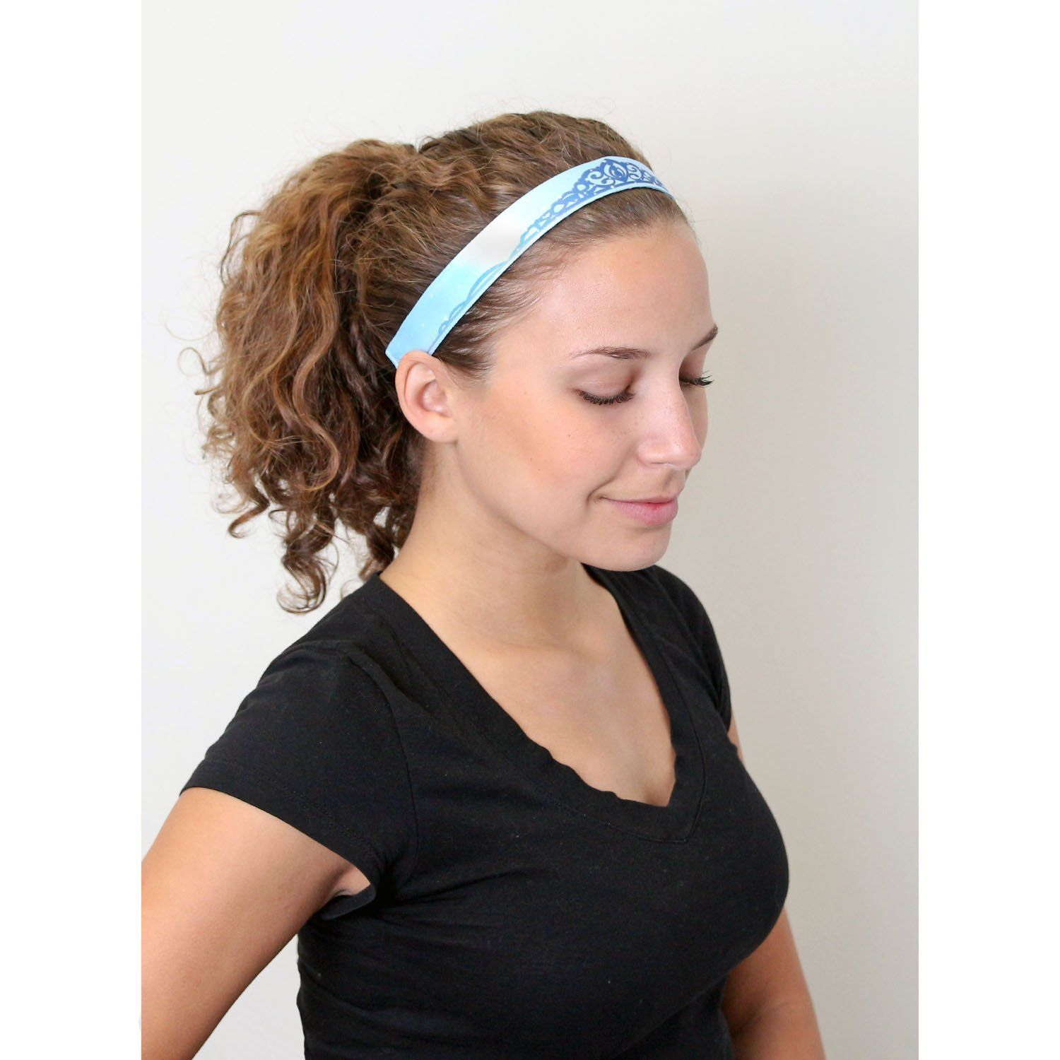 *Petite | Crown Me | 1 Inch (Copy) Sweaty Bands Non Slip Headband