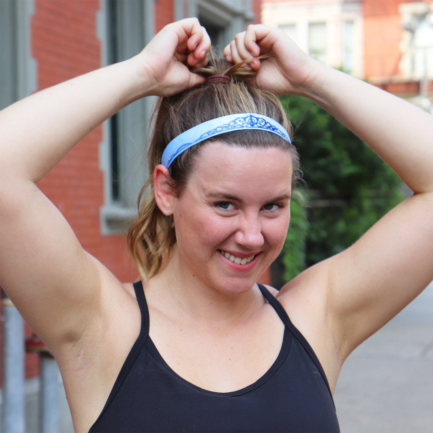 *Petite | Crown Me | 1 Inch (Copy) Sweaty Bands Non Slip Headband