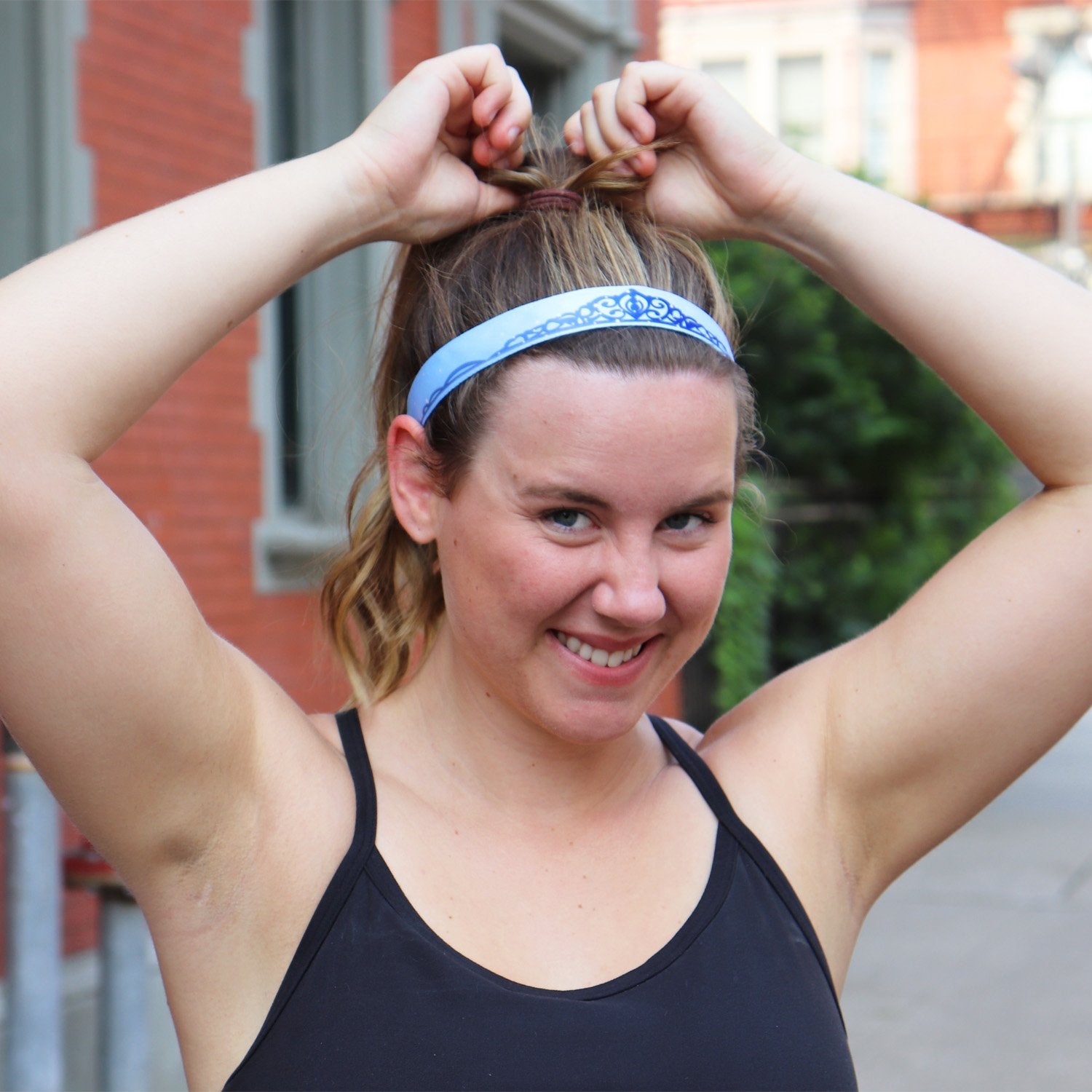 *Petite | Crown Me | 1 Inch (Copy) Sweaty Bands Non Slip Headband
