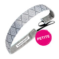 Petite | Deco Diamonds | Grey | 1 Inch Sweaty Bands Non Slip Headband