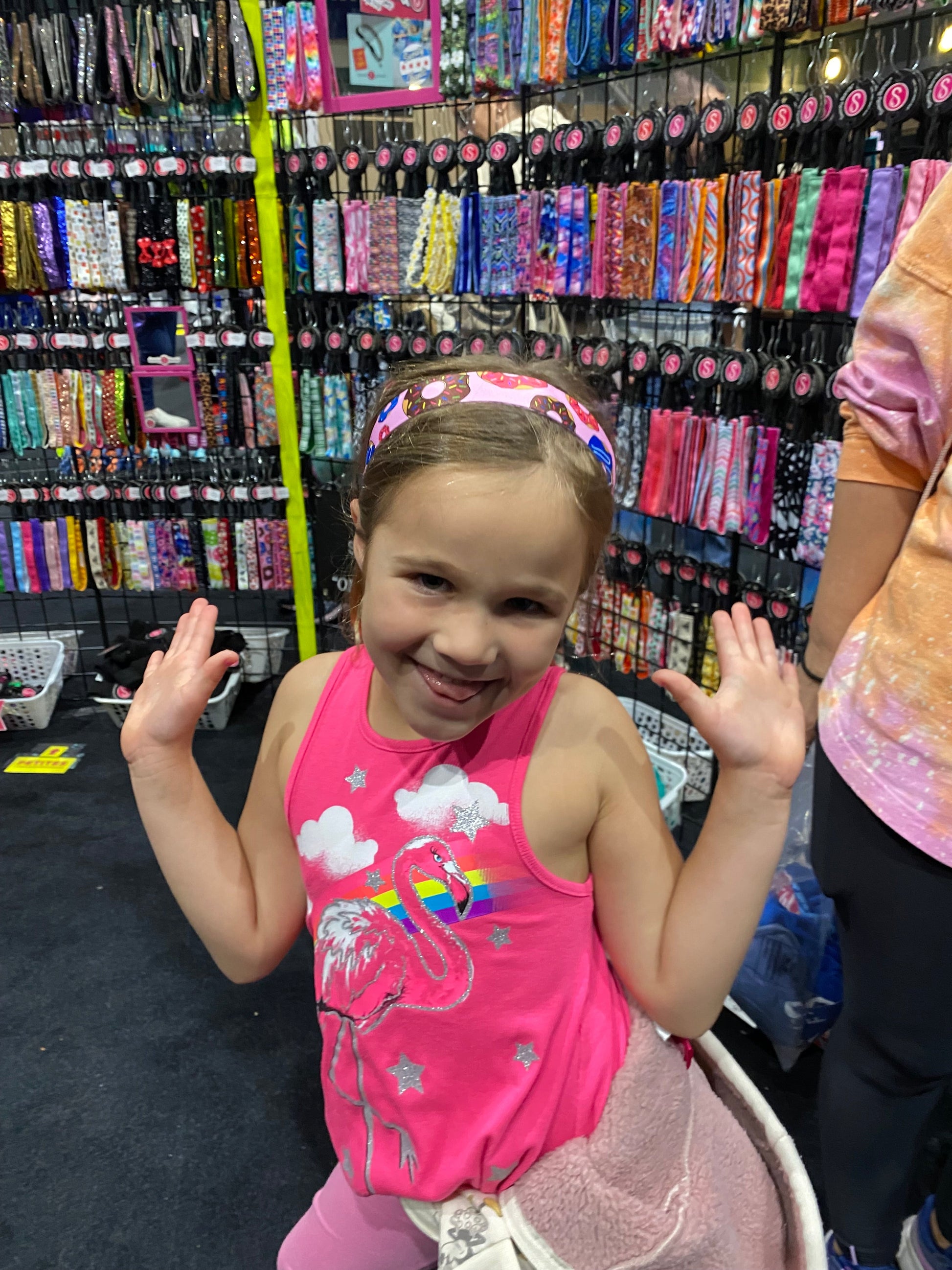 Petite | Donut Day | Multi | 1 Inch Sweaty Bands Non Slip Headband