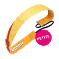 Petite | Fairest of Them All | Yellow, Red | 1 Inch Sweaty Bands Non Slip Headband