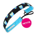 Petite | Hooty Tooty Owls | Black | 1 Inch Sweaty Bands Non Slip Headband