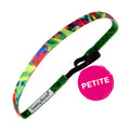 Petite | Jungle Party | Green, Multi | 3/8 Inch Sweaty Bands Non Slip Headband