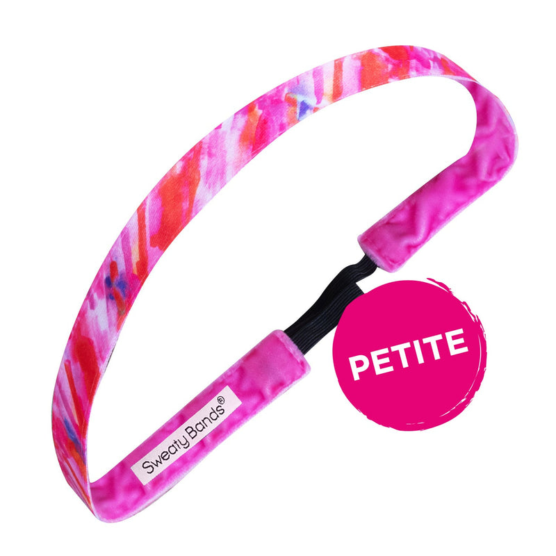 Petite | Lean In | Pink, Orange | 5/8 Inch Sweaty Bands Non Slip Headband
