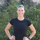 *Petite | Metallic Shimmer | 1 Inch Sweaty Bands Non Slip Headband
