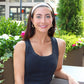 *Petite | Metallic Shimmer | 1 Inch Sweaty Bands Non Slip Headband