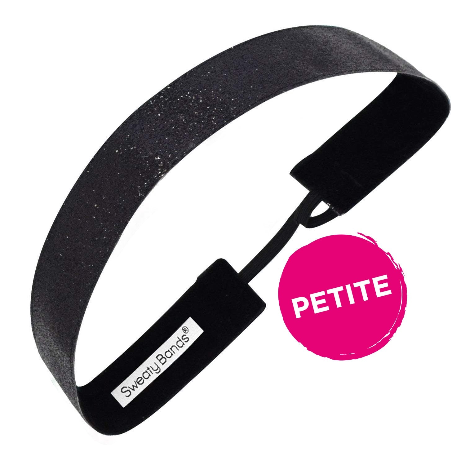 *Petite | Metallic Shimmer | 1 Inch Sweaty Bands Non Slip Headband